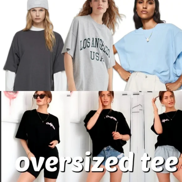 👇Over Sized Tees 👉 - Picture 2 of 2